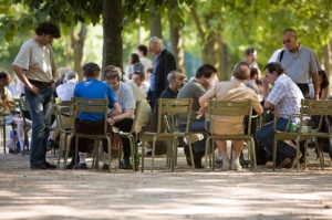 Chess in Jardin Du Luxembourg